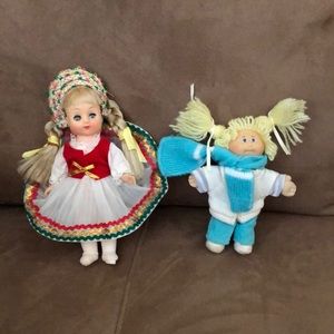 2 adorable dolls